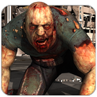 Hành động bắn zombie mạnh mẽ biểu tượng