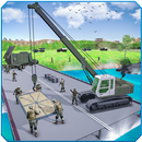 US Army Bridge Bau Simulator Spiel APK