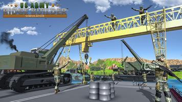US Army Bridge Construction Simulator Game capture d'écran 2