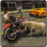 Angry Goat in Town Simulator 3D Goat Frenzy attack biểu tượng