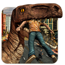 Jurassic escape dino city rampage simulação APK