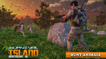 Survival Island: Hero Survivor Escape Simulator 3D ảnh chụp màn hình 1