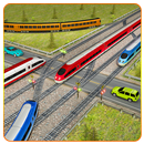 Linha laranja moderno metro de trem APK