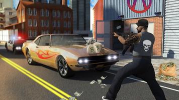 Gangster Mafia Crime City Car Driving Simulator Plakat