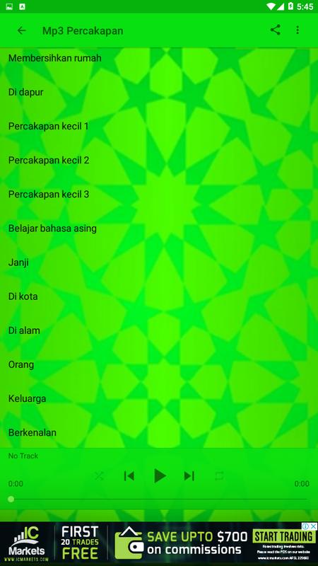 Kamus Bahasa Arab Mp3 Percakapan For Android Apk Kamus Bahasa Arab Mp3 Percakapan Screenshot 2