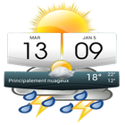 Weather Widget & Digital Clock icône
