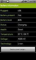 Battery Power Widget capture d'écran 2