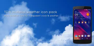 TCW material weather icon pack