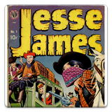 Jesse James Comic Book #1 Zeichen