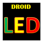 Droid LED Scroller Text Zeichen
