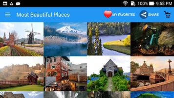 Most Beautiful PlacesWallpaper syot layar 1