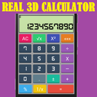Real 3D Calculator simgesi