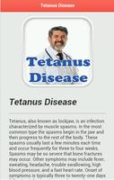 Tetanus Disease تصوير الشاشة 2
