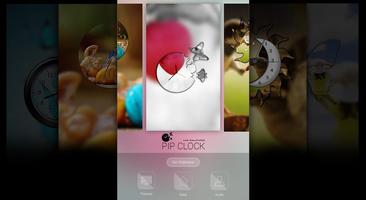 PIP Clock Live wallpaper Plakat
