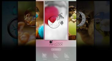 PIP Clock Live wallpaper Affiche