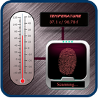 Fever Checker – Body Temperature Thermometer Prank icon