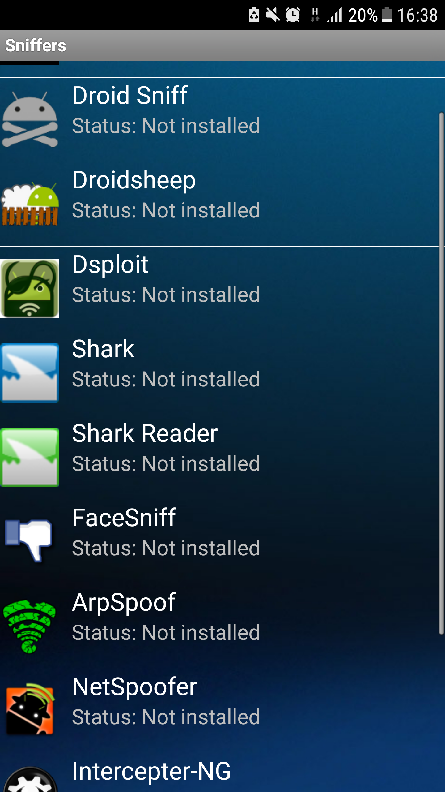 Скачать droidsniff