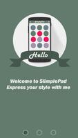 SimplePad-MusicPad plakat