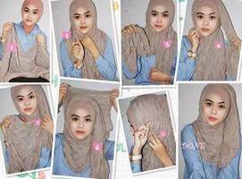 Tutorial Hijab Bergambar ポスター