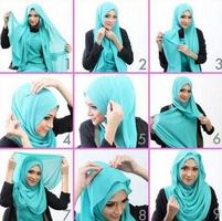 Tutorial Hijab Bergambar スクリーンショット 1
