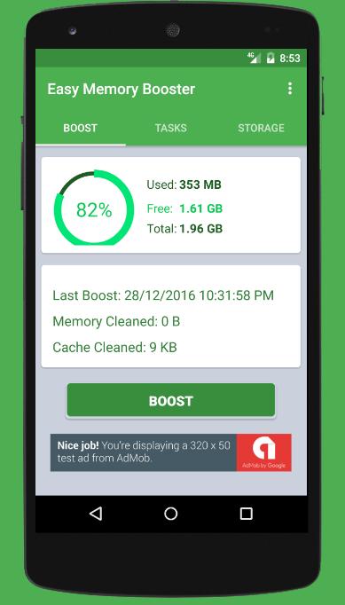 Easy Ram Booster download for Android APK. Easy de