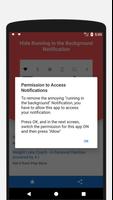 Hide "Running in the Background" Notification imagem de tela 1