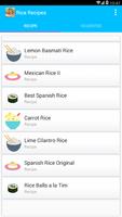 Chinese Rice Recipes capture d'écran 1