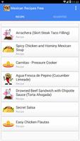 101 Mexican Recipes تصوير الشاشة 1
