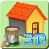 3D Object Peinture icône