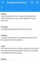 Architecture Dictionary captura de pantalla 1