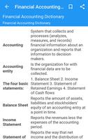 Financial Accounting Dictionary पोस्टर