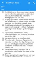 Hair Care Tips পোস্টার