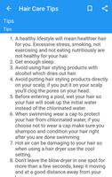 Hair Care Tips স্ক্রিনশট 1
