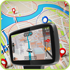 Gps navigation-maps route finder location tracker-icoon