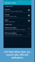 Linterna Flash Alerts on Call and SMS capture d'écran 1