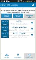 Share GPS Location capture d'écran 1