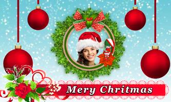 Merry Christmas Frames-Sticker Photo Editor 2018 โปสเตอร์