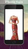 Chinese Woman Photo Suit постер