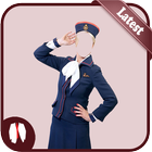 Air Hostess Photo Suit Editor icône