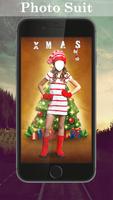 Girl Christmas Suit Editor الملصق