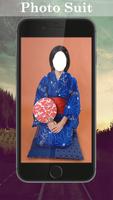 Kimono Photo Suit Maker captura de pantalla 1