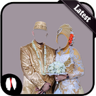 Hijab Wedding Couple Suit ikona