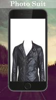 Leather Jacket Photo Suit capture d'écran 3