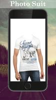 Man T-shirt Photo Suit Plakat