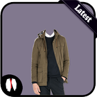 Man Trench Coat Photo Maker Zeichen