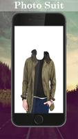 Man Trench Coat Photo Maker Plakat