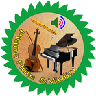 Piano Flute  & Violin Ringtone simgesi