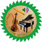 Piano Flute  & Violin Ringtone آئیکن