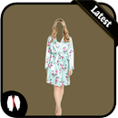 Woman Night Dress Photo Suit APK