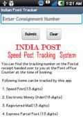 India Post Tracker plakat